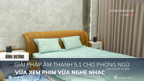 Ảnh nhỏ: Giải Pháp Âm Thanh 5.1 Cho Phòng Ngủ Đã Hoàn Thiện Vừa Xem Phim Vừa Nghe Nhạc