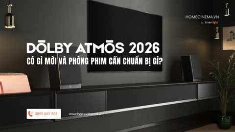 Ảnh nhỏ: Dolby Atmos 2026 Có Gì Mới và Phòng Phim Cần Chuẩn Bị Gì