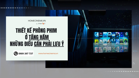 Ảnh nhỏ: Thiết Kế Phòng Phim Ở Tầng Hầm: Những Điều Cần Phải Lưu Ý