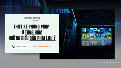 Ảnh nhỏ: Thiết Kế Phòng Phim Ở Tầng Hầm: Những Điều Cần Phải Lưu Ý