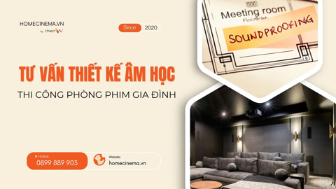 Ảnh nhỏ: Tư Vấn Thiết Kế Âm Học & Thi Công Phòng Phim Gia Đình
