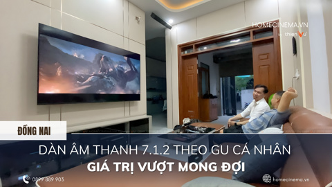 Ảnh nhỏ: Dàn Âm Thanh 7.1.2 Theo Gu Cá Nhân Và Giá Trị Vượt Mong Đợi