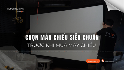 Ảnh nhỏ: Chọn Màn Chiếu Siêu Chuẩn Trước Khi Mua Máy Chiếu